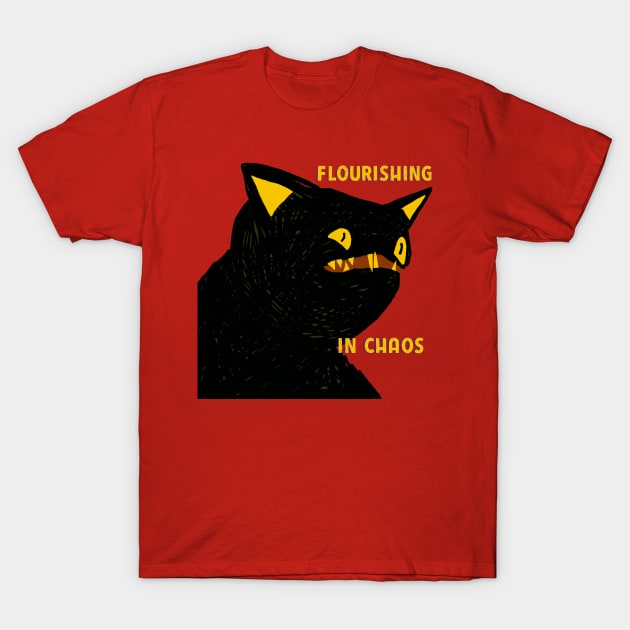 Flourishing in chaos T-Shirt by Magcelium